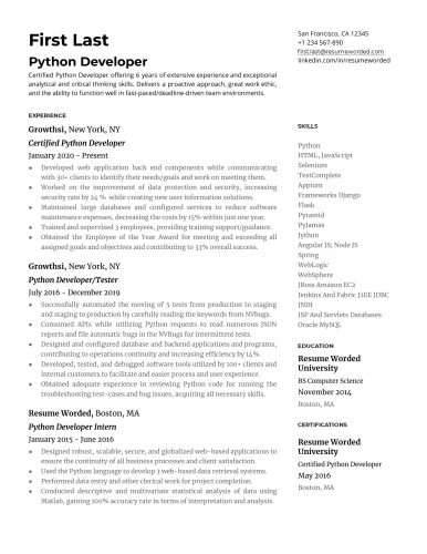 How to Shortlist the Best Python Developer Resume? Tips from Experts!