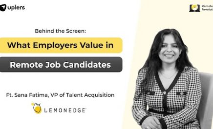 Key Skills for Thriving in Remote Work: Insights from LemonEdge’s Talent Acquisition Expert, Sana Fatima