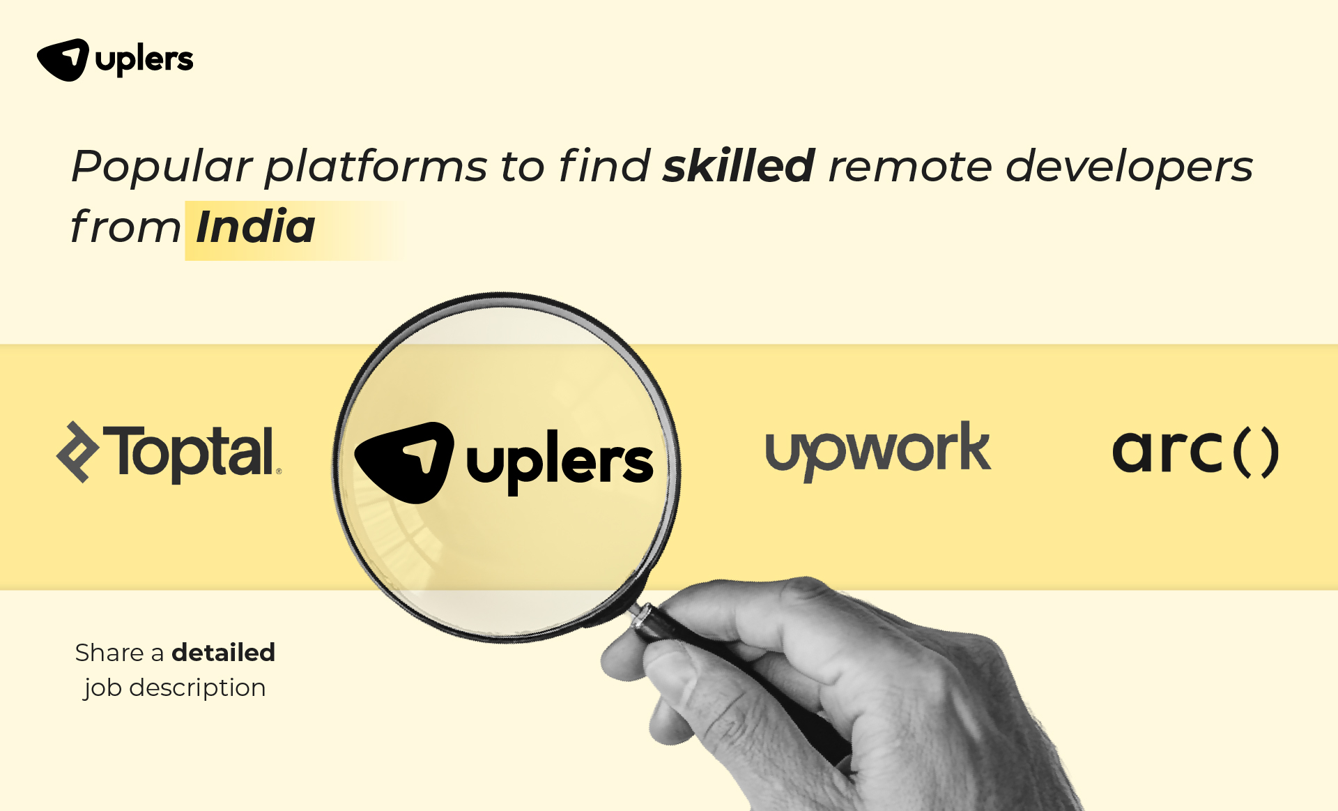 Popular platforms to find skilled remote developers from India